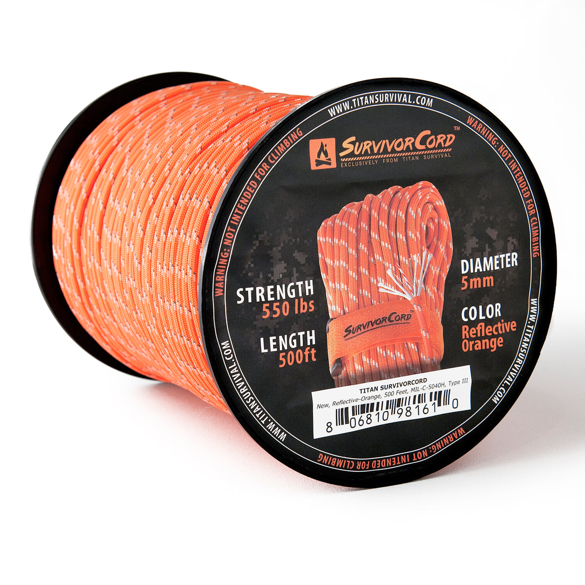 SurvivorCord | REFLECTIVE-ORANGE