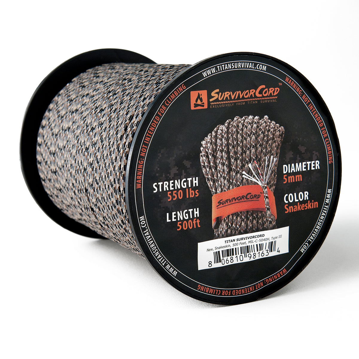 SurvivorCord Spool | SNAKESKIN